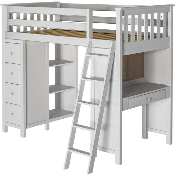 Jackpot Deluxe Loft Bed Storage Study