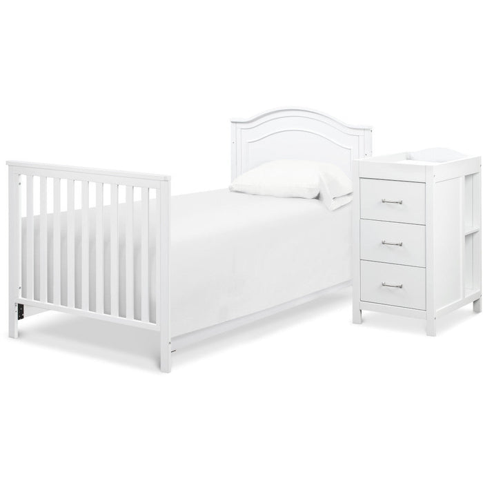 DaVinci Charlie 4-in-1 Convertible Mini Crib & Changer