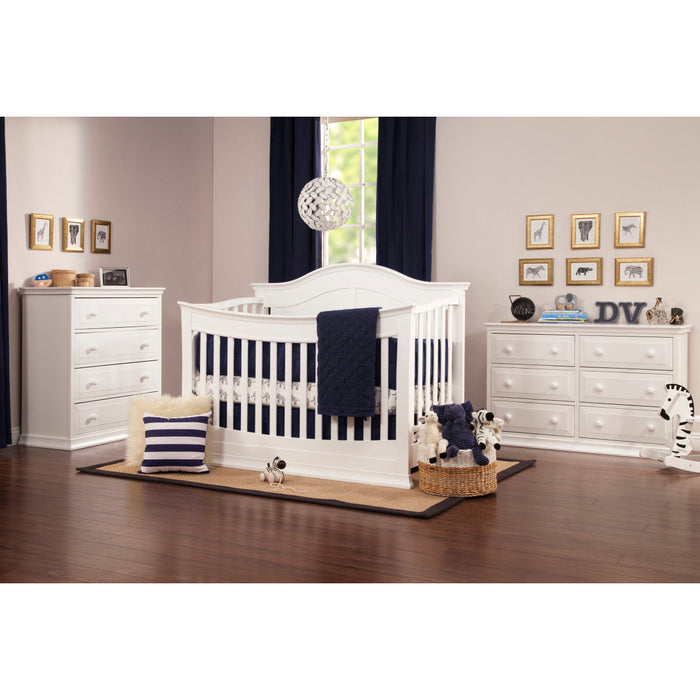 DaVinci Meadow 4-In-1 Convertible Crib with Toddler Bed Conversion Kit