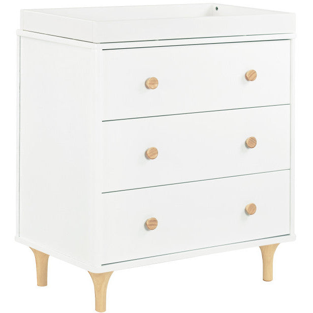 Babyletto Lolly 3-Drawer Changer Dresser with Removable Changing Tray