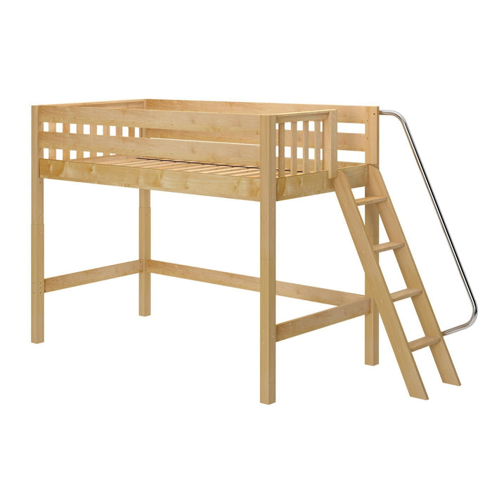 Maxtrix Twin Mid Loft Bed (800 Lbs. Rating)