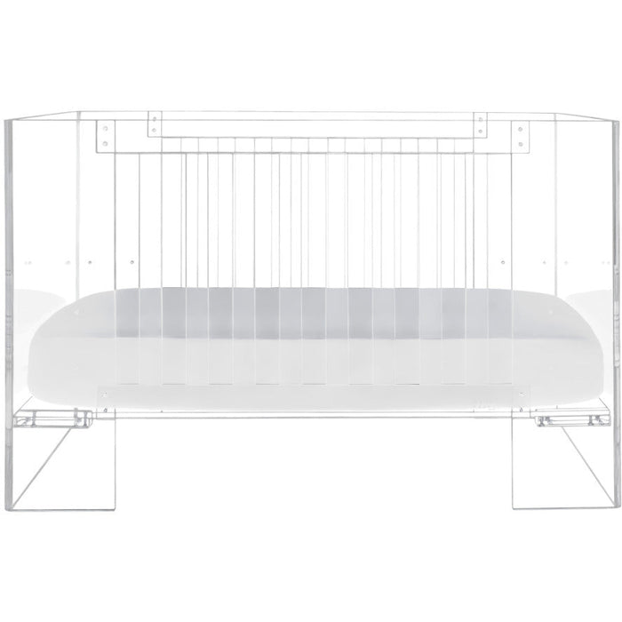 Nursery Works Vetro Crib Clear Acrylic