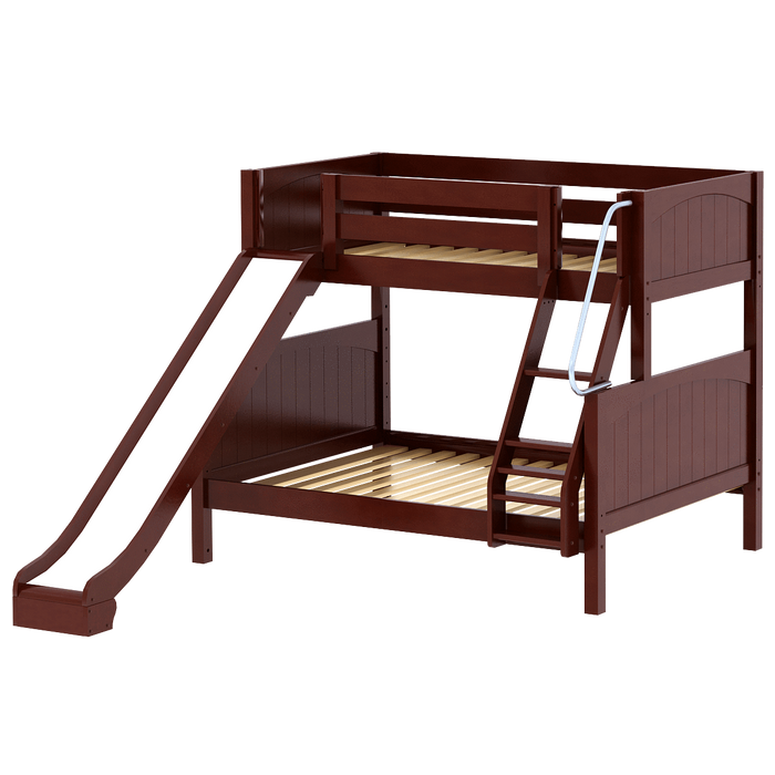 Maxtrix Twin over Full Medium Bunk Bed + Slide (800 Lbs. Rating)