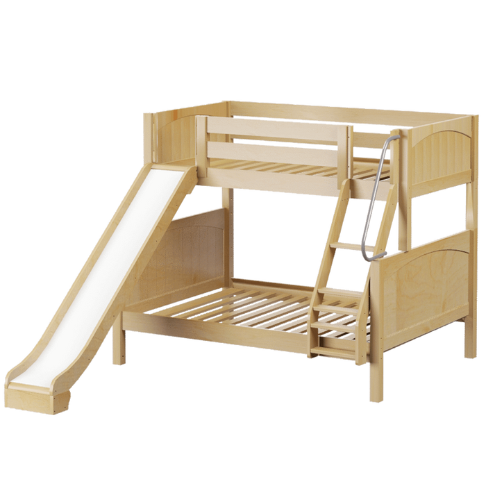Maxtrix Twin over Full Medium Bunk Bed + Slide (800 Lbs. Rating)
