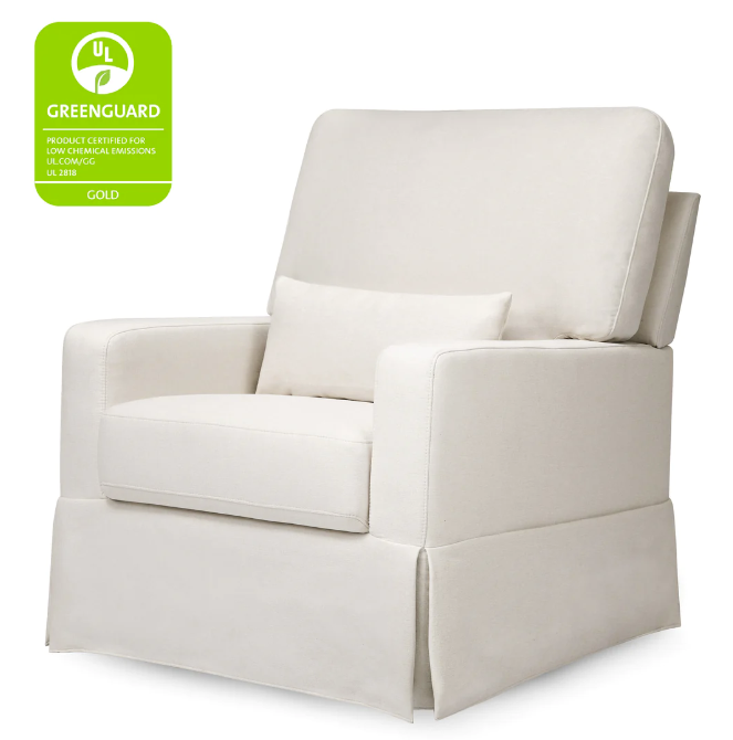 Crawford Pillowback Comfort Swivel Glider