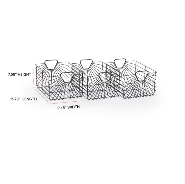 dadada Central Park storage baskets (set of 3)