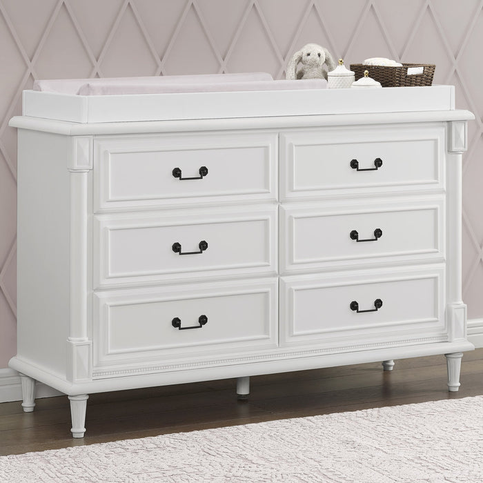 Simmons Kids Juliette 6-Drawer Dresser with Changing Top