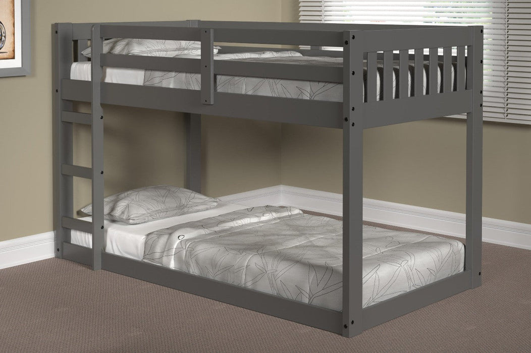 Clearance Canal House Mission Style Low Bunk Bed