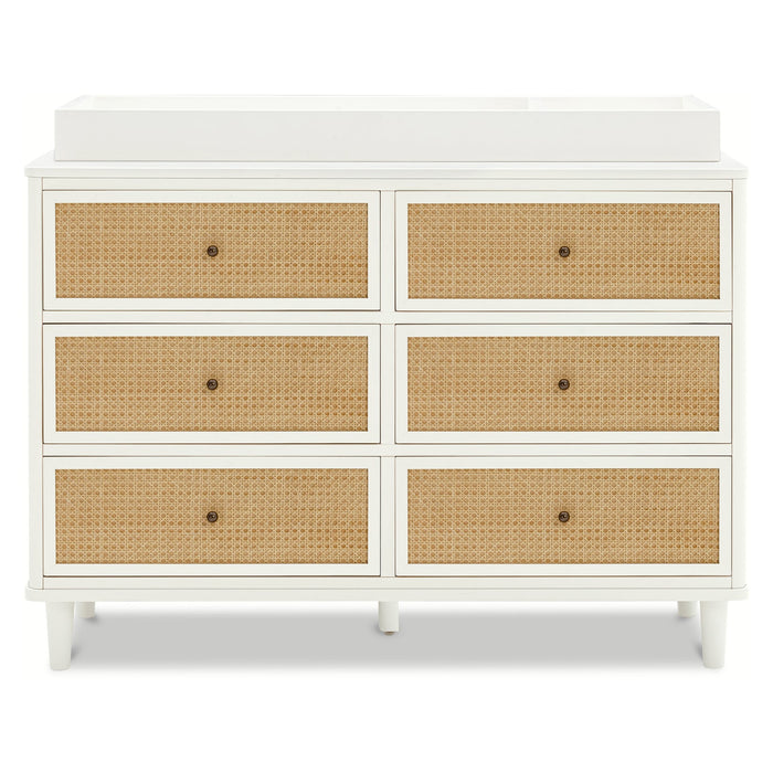 Namesake Marin with Cane 6 Drawer Dresser