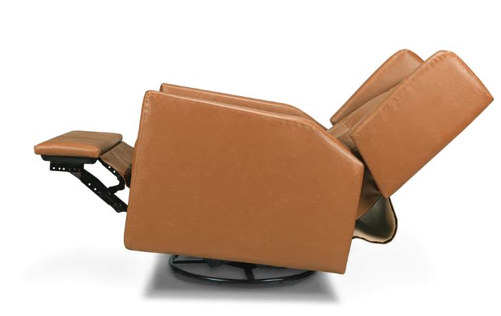 Davinci Maddox Recliner and Swivel Glider in Vegan Leather
