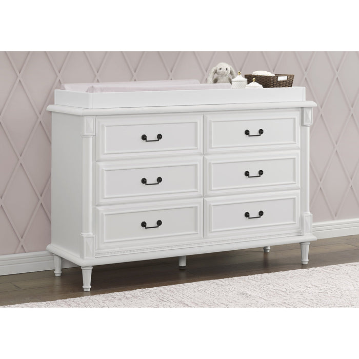Simmons Kids Juliette 6-Drawer Dresser with Changing Top