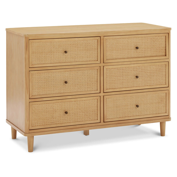 Namesake Marin with Cane 6 Drawer Dresser