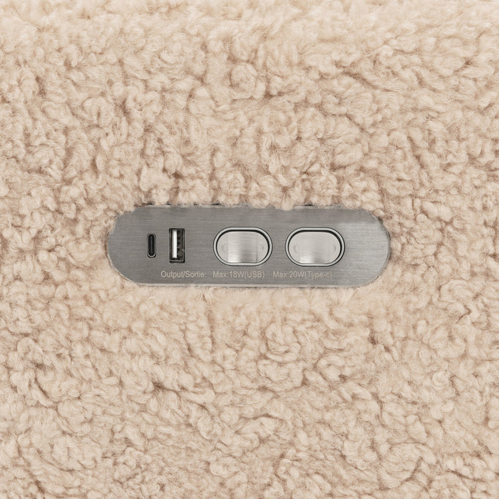 Black Friday Deal! Babyletto Kiwi Plus Power Recliner and Swivel Glider with Power Adjustable Headrest and USB Port