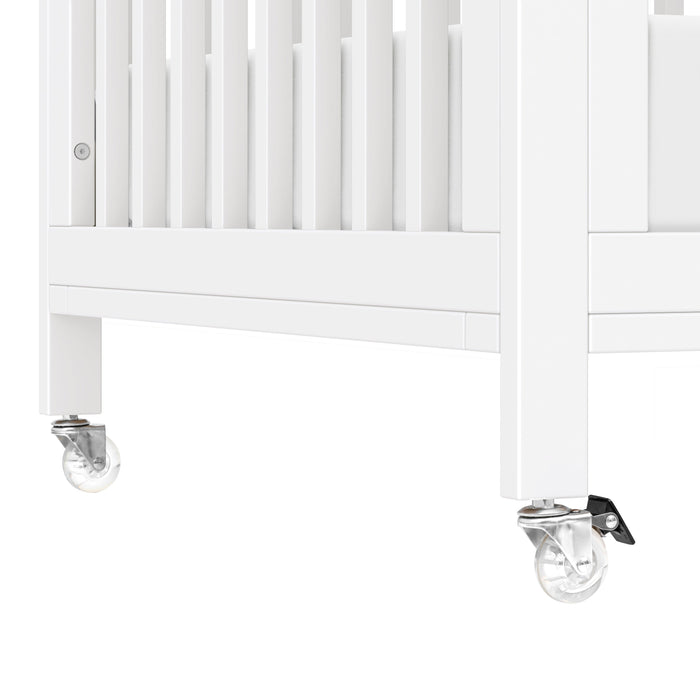 Black Friday Deal! Babyletto Rolli 9-in-1 Convertible All-Stages Crib with Bassinet & Toddler Bed Conversion Kits