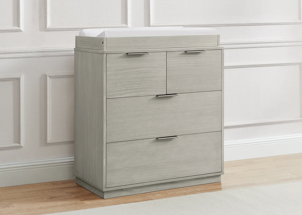 Delta Children Forever 4 Drawer Dresser with Changing Top and Interlocking Drawers
