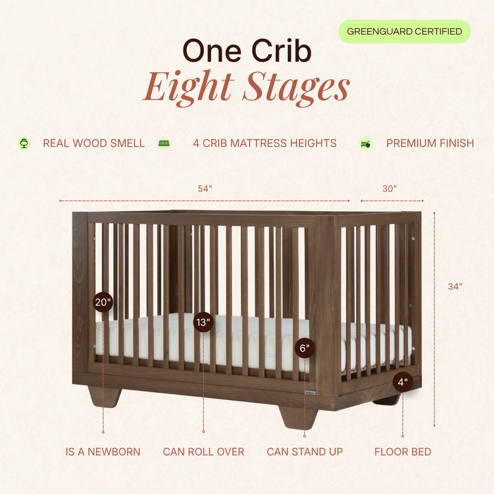 dadada Spirit 8-in-1 Convertible Crib