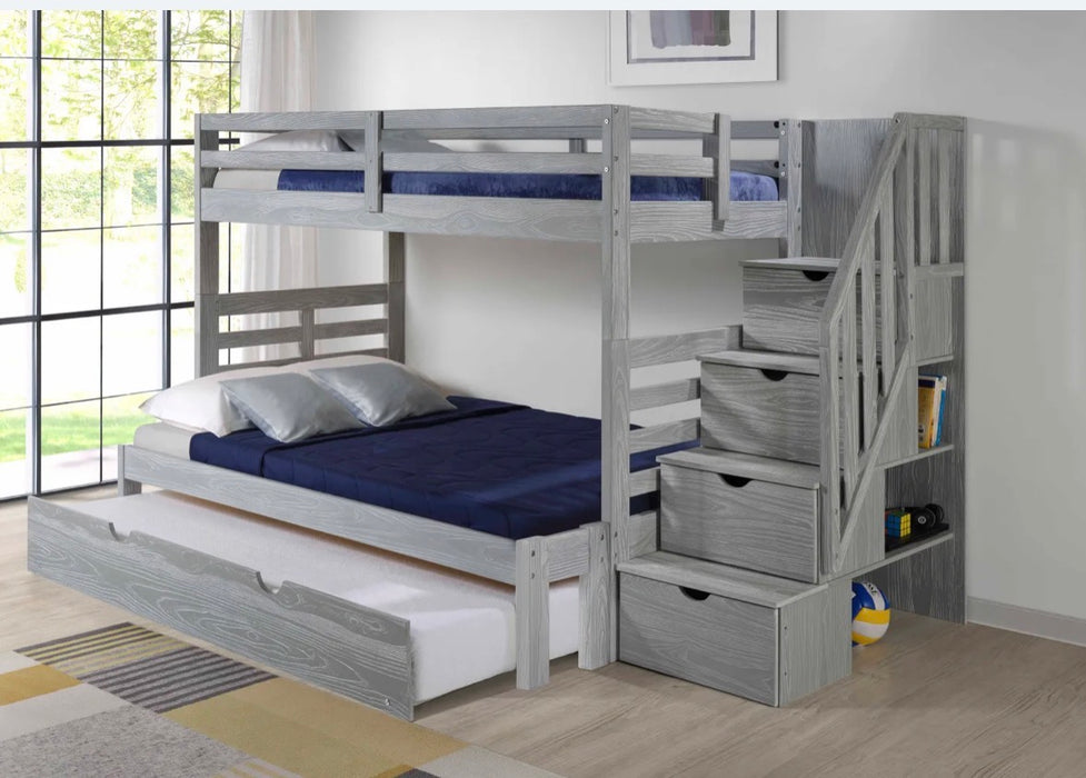 Innovations Twin over Full Staircase Bunk