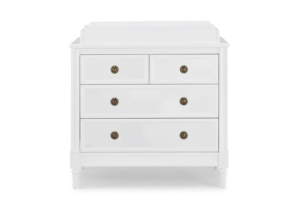 Delta Children  Heritage 4 Drawer Dresser with Changing Top and Interlocking Drawers