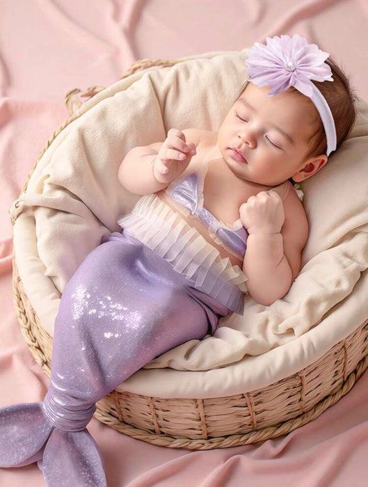 Newborn Photography Outfit Mermaid