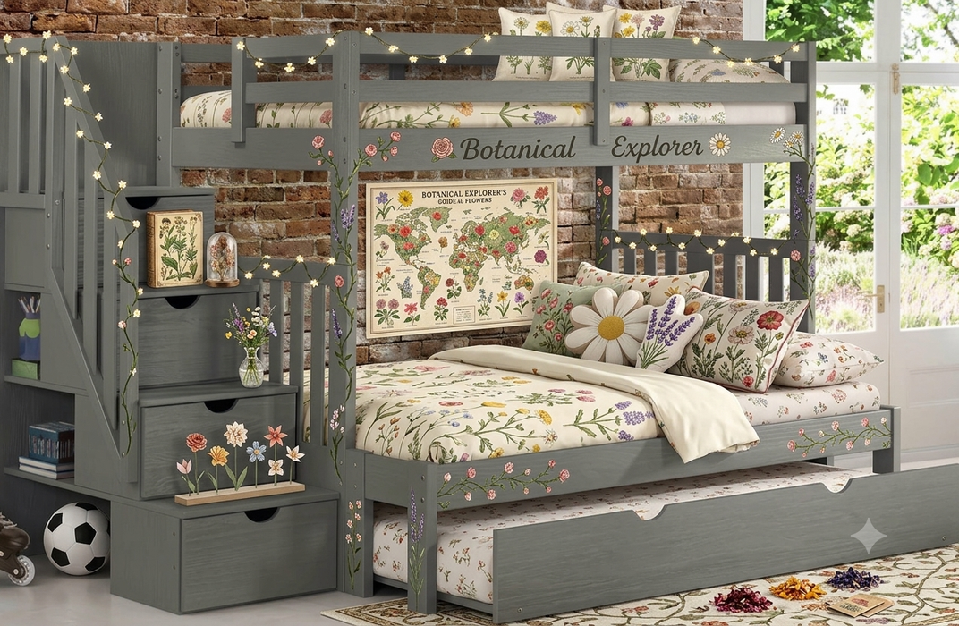 Innovations Twin over Full Staircase Bunk