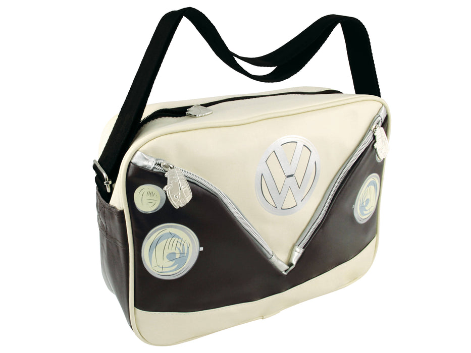 VW T1 Bus Shoulder Bag Landscape - Brown