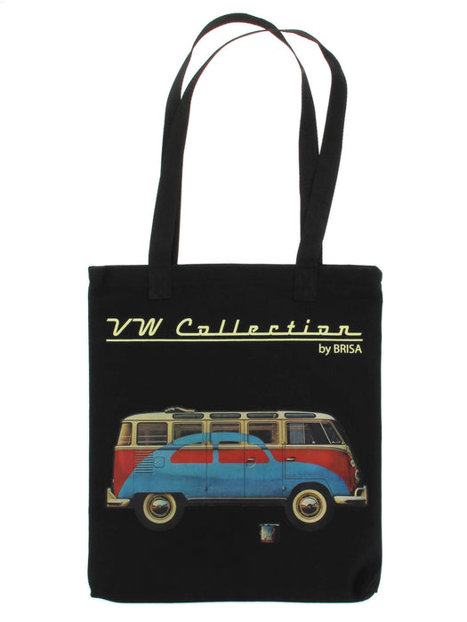 VW T1 BUS & BEETLE PROMOTIONAL SHOPPING BAG - BLACK