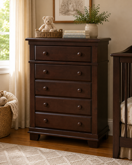 Pali Torino/Napoli 5 Drawer Dresser