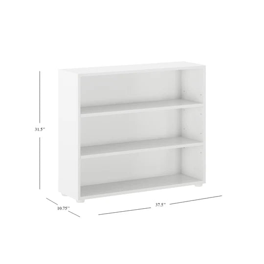 Maxtrix Low 3 Shelf Bookcase