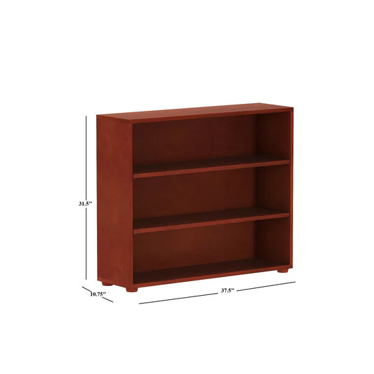 Maxtrix Low 3 Shelf Bookcase