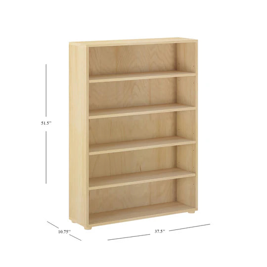 Maxtrix High 5 Shelf Bookcase