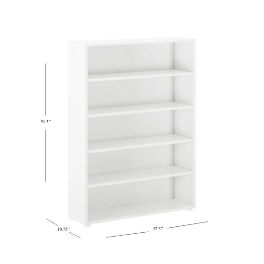 Maxtrix Wide 5 Shelf Bookcase