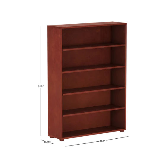 Maxtrix High 5 Shelf Bookcase