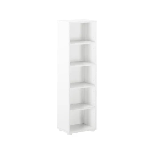 Maxtrix Narrow 5 Shelf Bookcase