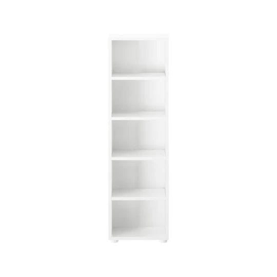 Maxtrix Narrow 5 Shelf Bookcase