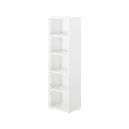 Maxtrix Narrow 5 Shelf Bookcase