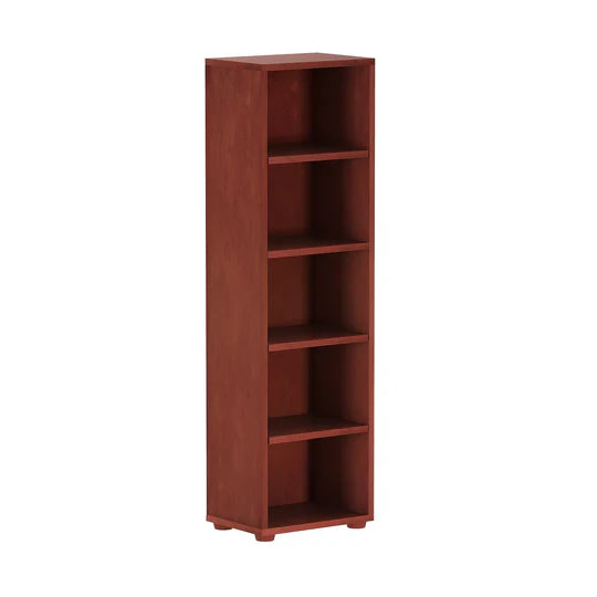 Maxtrix Narrow 5 Shelf Bookcase