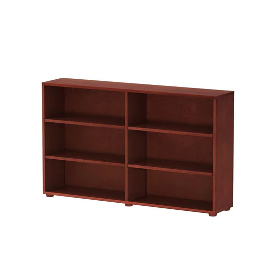 Maxtrix Double Low 6 Shelf Bookcase