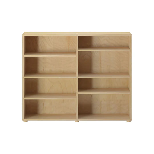 Maxtrix Double Mid 8 Shelf Bookcase