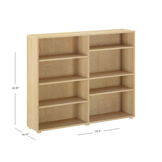 Maxtrix Double Mid 8 Shelf Bookcase