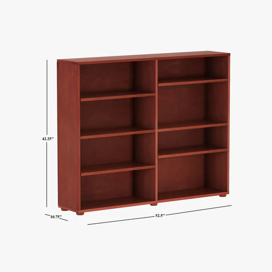 Maxtrix Double Mid 8 Shelf Bookcase