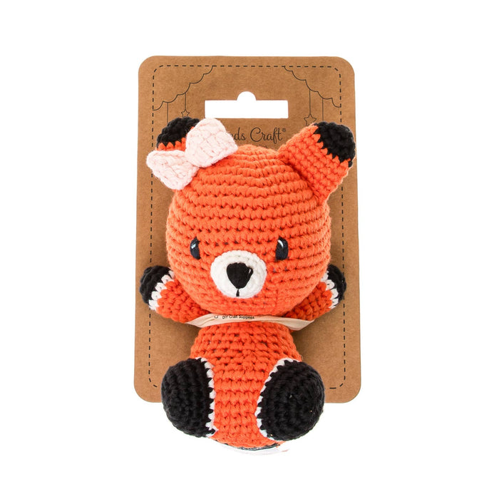 Handmade Crochet Doll: Mini Foxxie