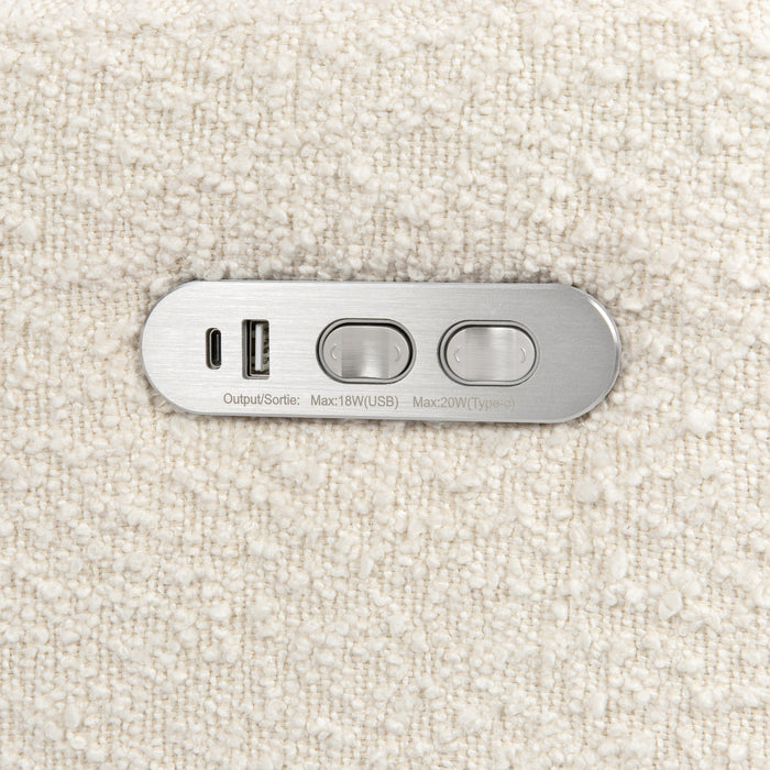 Black Friday Deal! Babyletto Kiwi Plus Power Recliner and Swivel Glider with Power Adjustable Headrest and USB Port