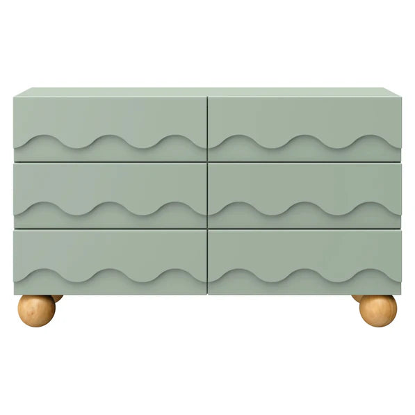 Babyletto Lido Wave 6-Drawer Assembled Dresser