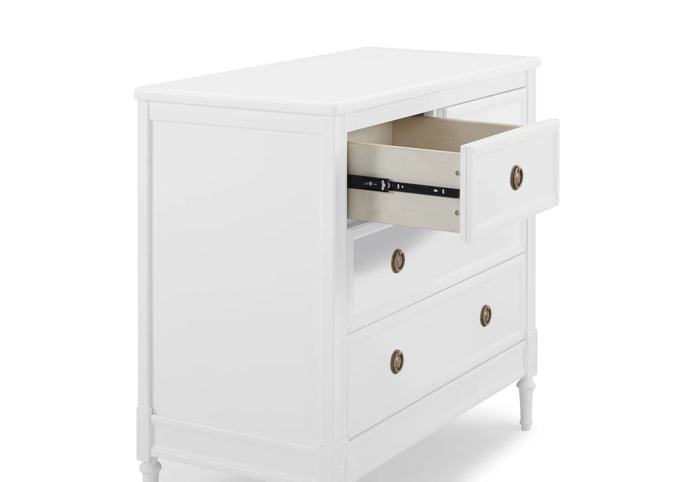 Delta Children  Heritage 4 Drawer Dresser with Changing Top and Interlocking Drawers