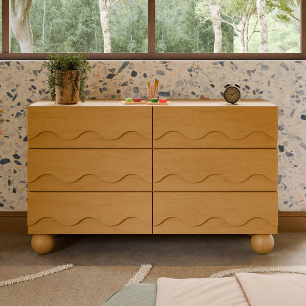 Babyletto Lido Wave 6-Drawer Assembled Dresser