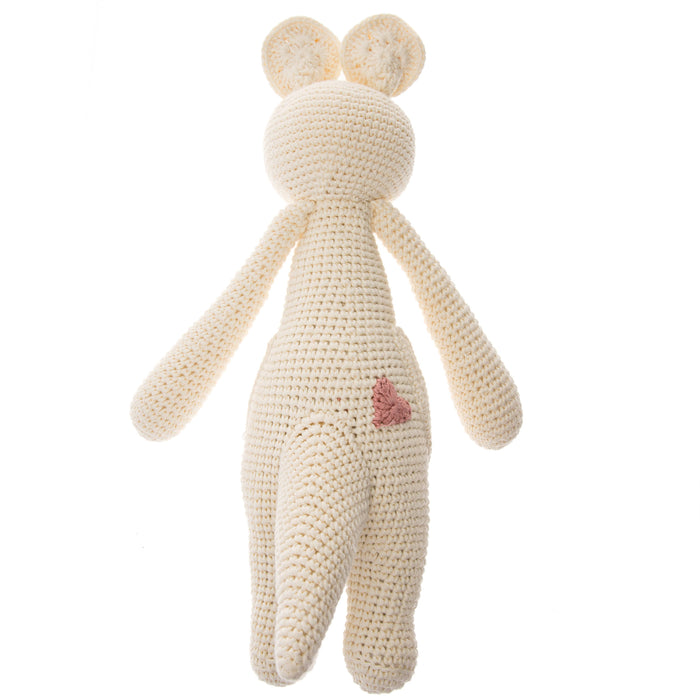 Handmade Crochet Doll: Platinum Karo the Softie