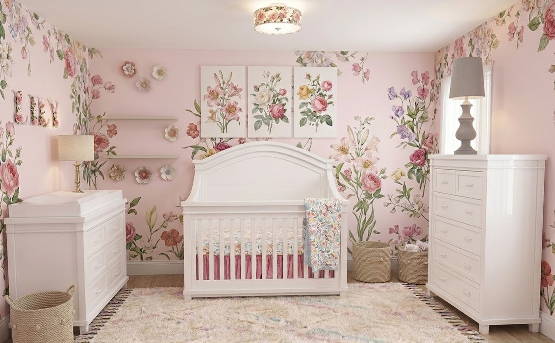 Appleseed Rowan Arch Top Crib