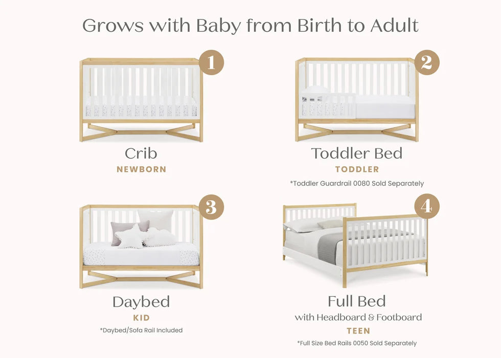Delta Children Tribeca 4-in-1 Convertible Crib