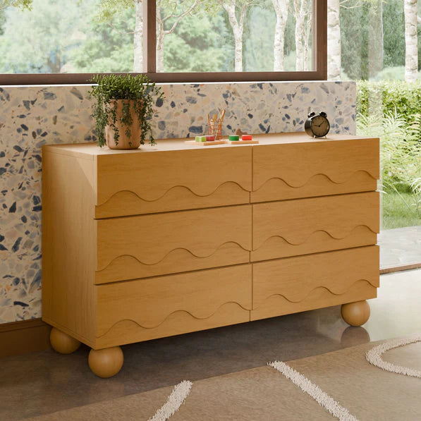 Babyletto Lido Wave 6-Drawer Assembled Dresser