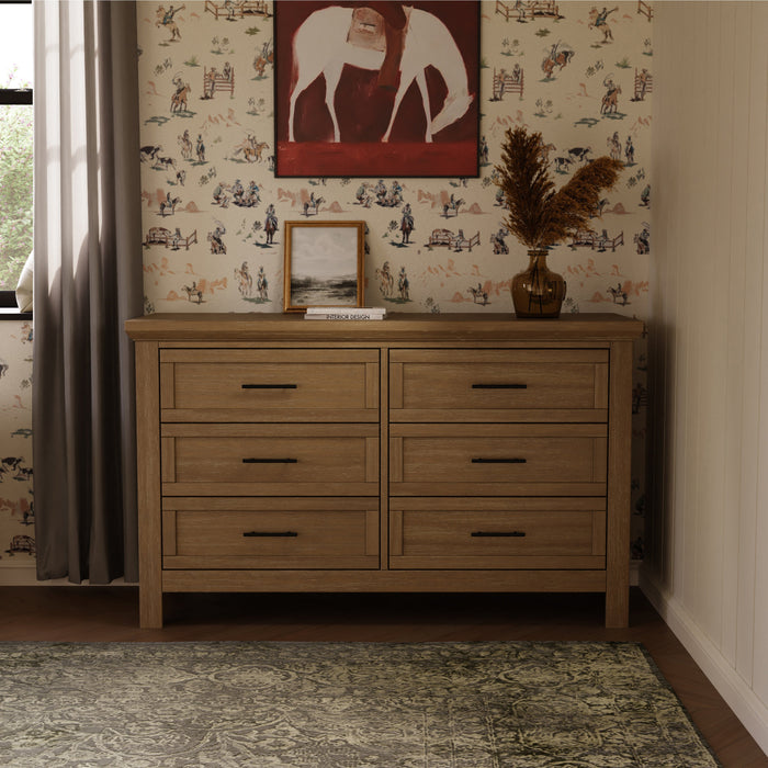 Black Friday Deal! Monogram Emory Farmhouse 6-Drawer Dresser